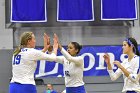 Volleyball vs MHC  Wheaton Women's Volleyball vs Mount Holyoke College. - Photo by Keith Nordstrom : Wheaton, Volleyball